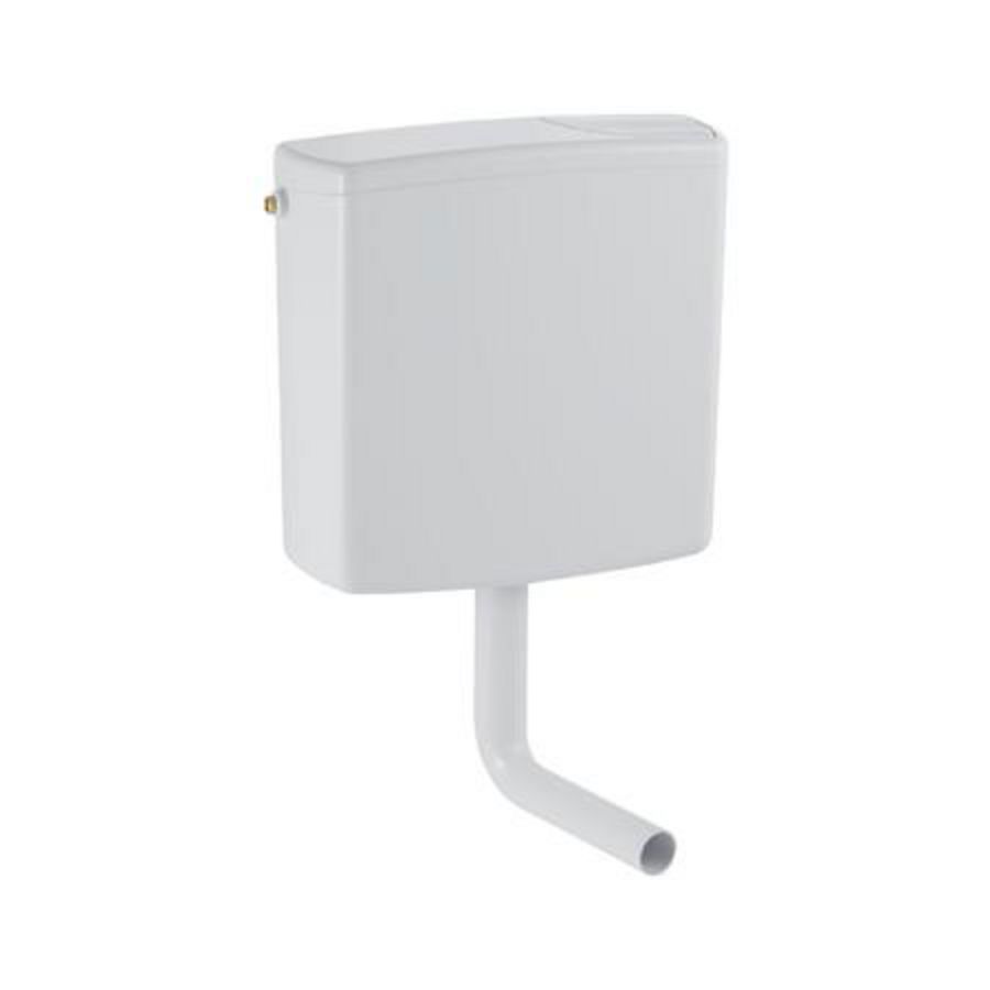Reservoir laaghangend AP140 2-toets spoeling wit 6/3ltr. (Twico)