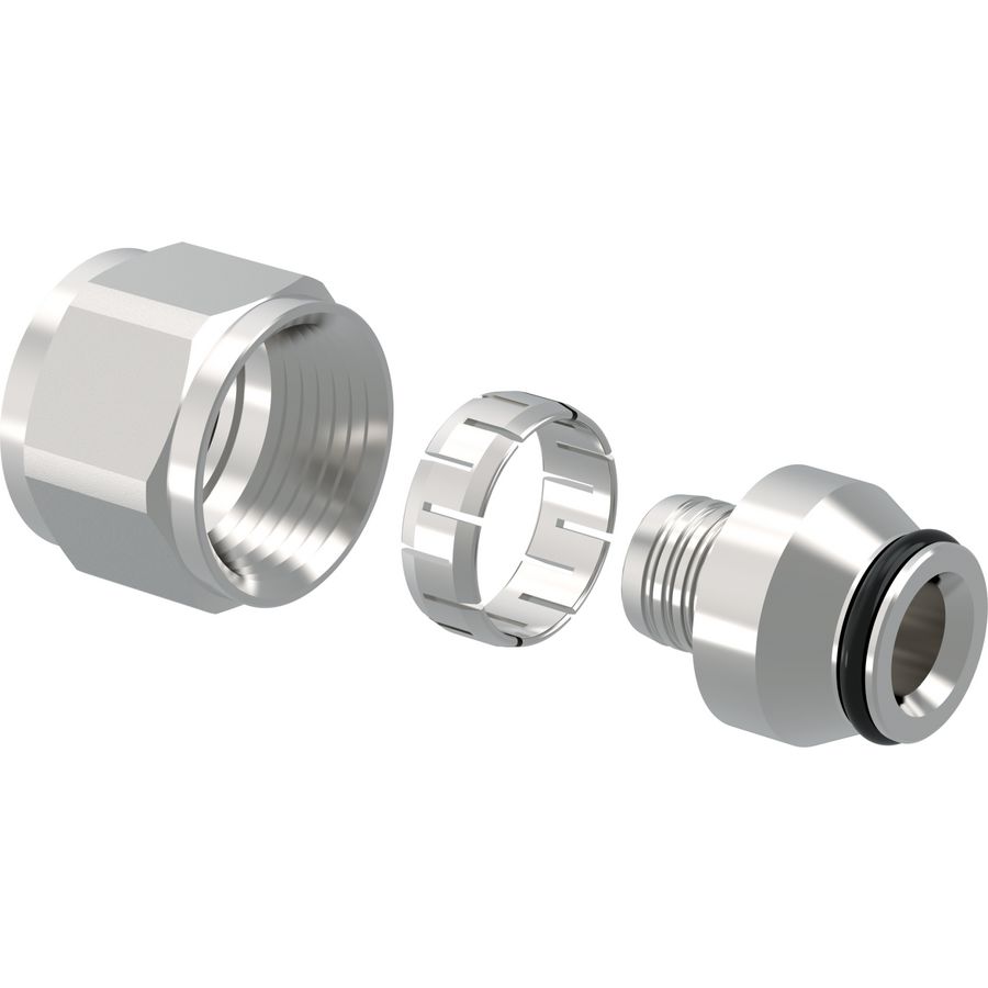 Schroefkoppeling Flex-XPEX 20x2,8-3/4"FT Euro