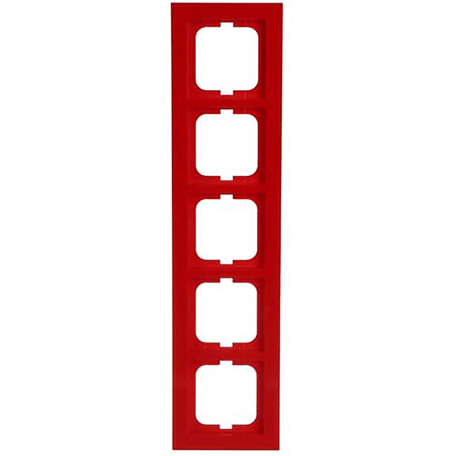 Afdekraam 5v ax-rood (1725-287)