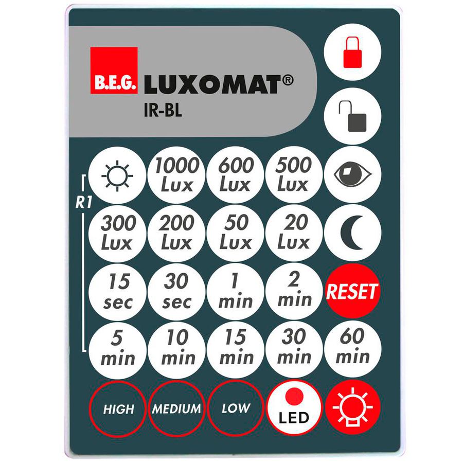 IR afstandsbediening BL Plafondmontage -