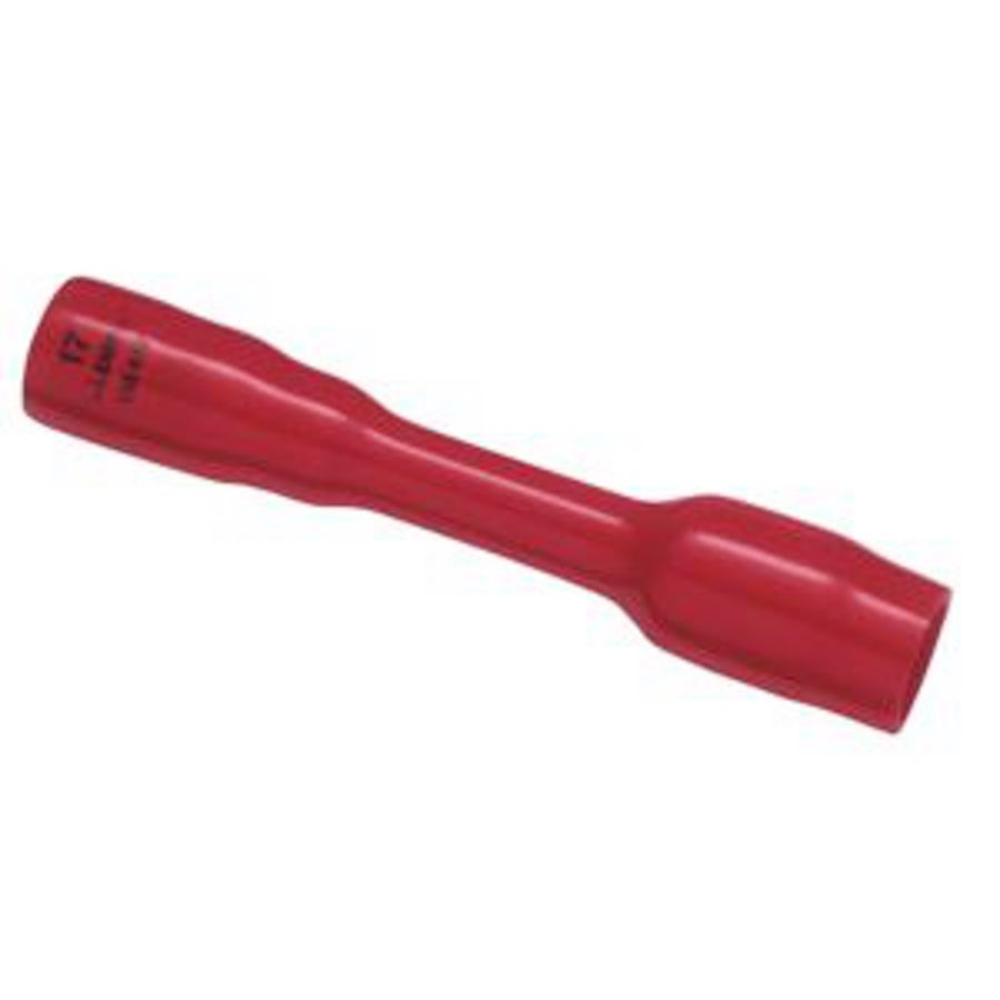 Geisoleerde buitenzeskantdop 1/2" extra lang SW19