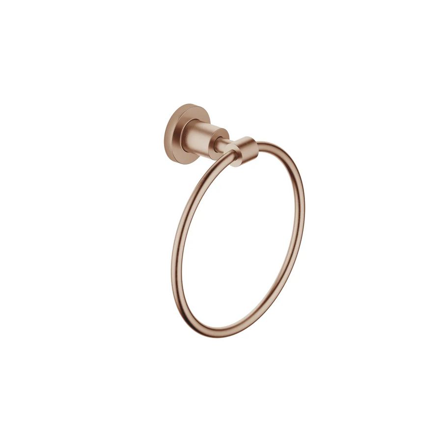 TARA Handdoekring rond Brons gebors.