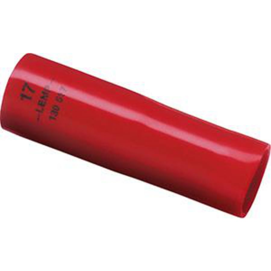 Geisoleerde buitenzeskantdop 1/2" lang SW10