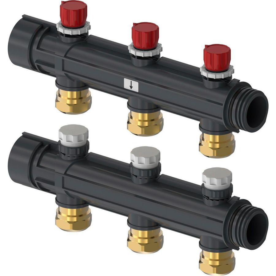 Magna Verdeelstuk met klep 3x25