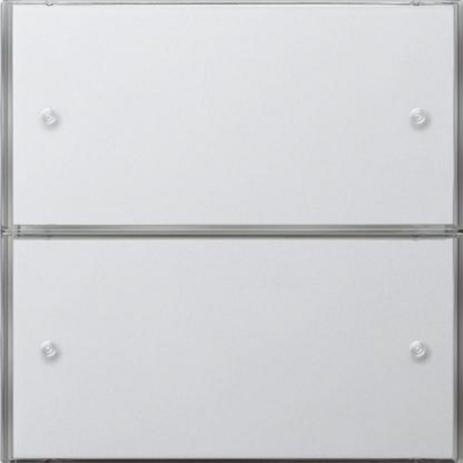 Tastsens.3 Basis 2-voudig KNX Gira F100 zuiver wit