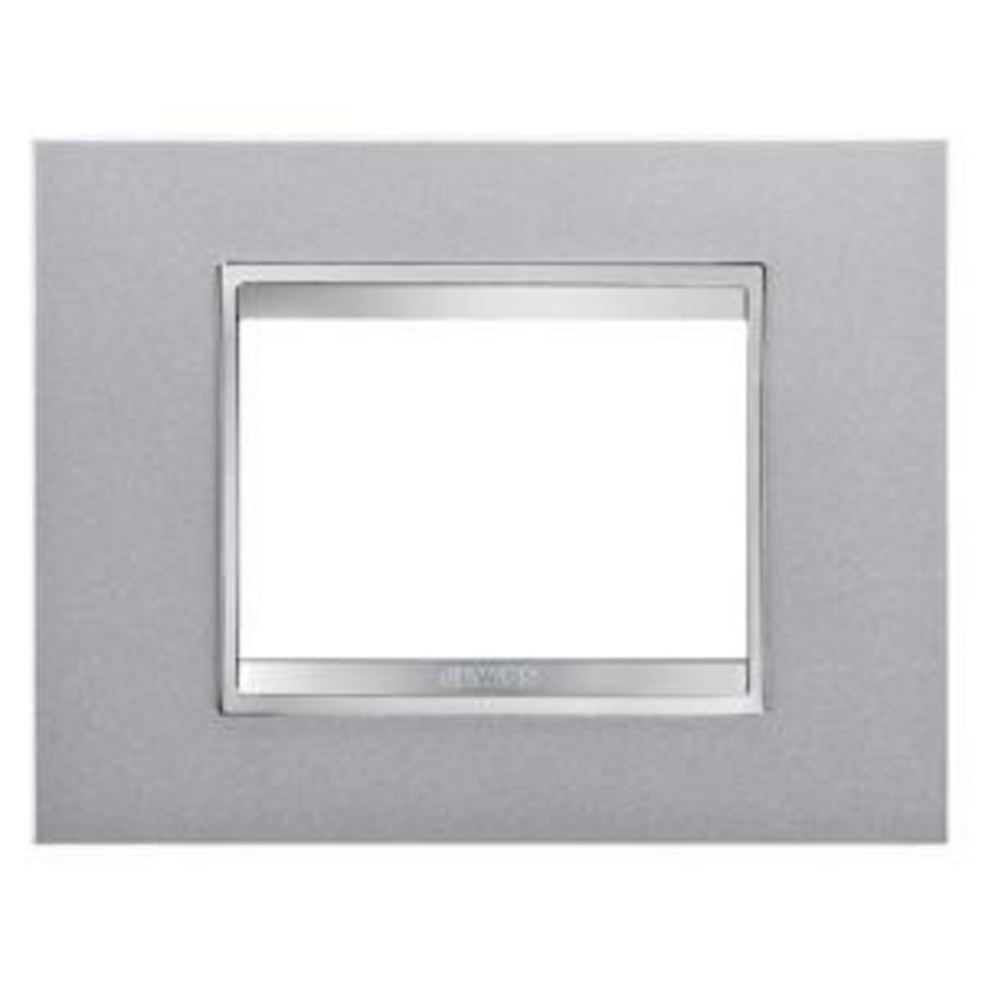 LUX PLAAT-VAN GELAKT TECHNOPOLYMEER-3 MODULE-TITANIUM
