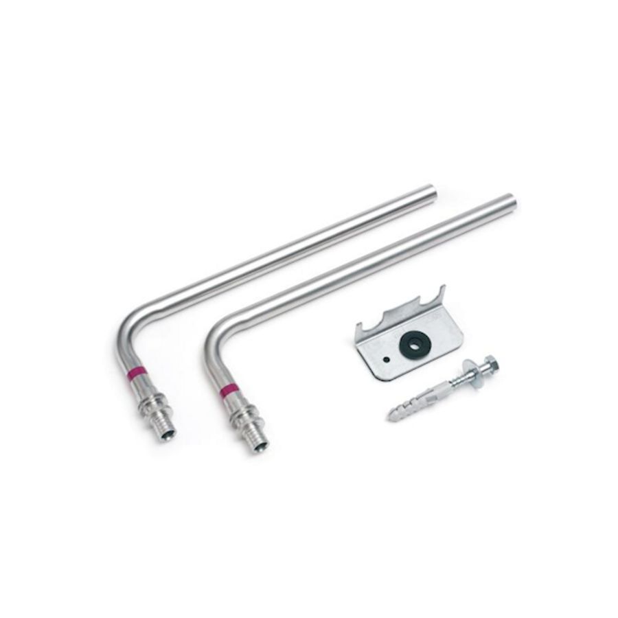 Set L-aansluitgarnituren RAUTITAN CuMs 16mm lengte 250mm