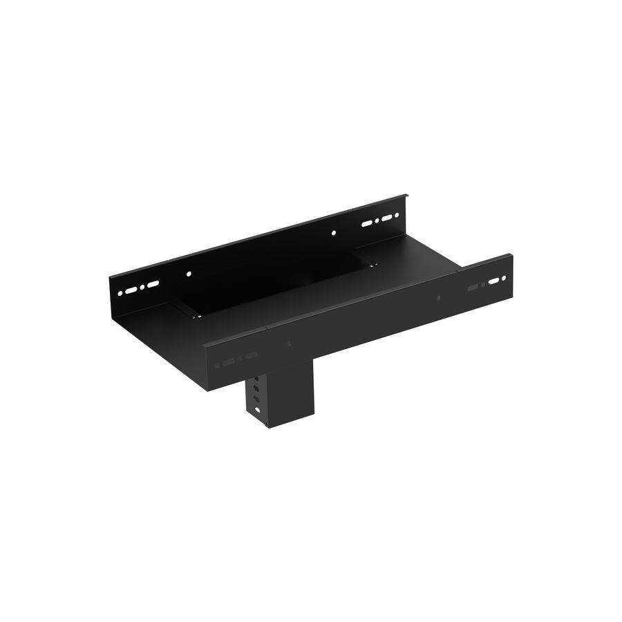 T-stuk kabelgoot wandstuk verticaal 250-70mm zwart KG281