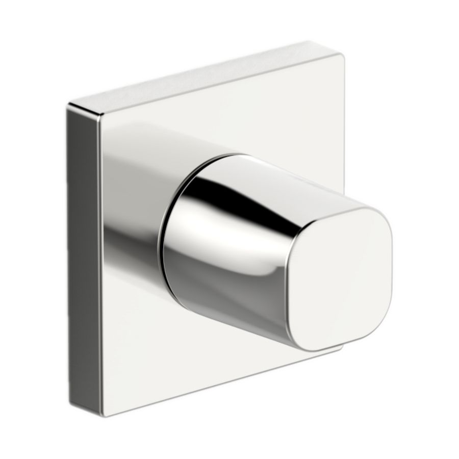 Afbouwdeel voor inbouwstopkraan vierkante rozet