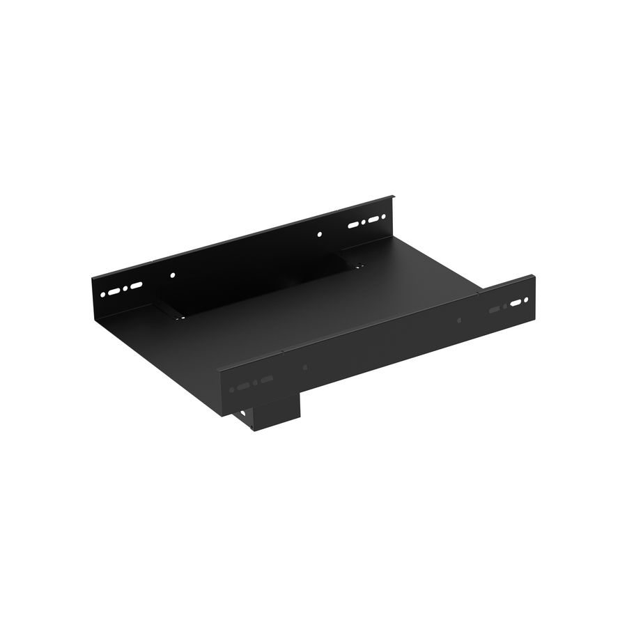 T-stuk kabelgoot wandstuk verticaal 330-70mm zwart KG281