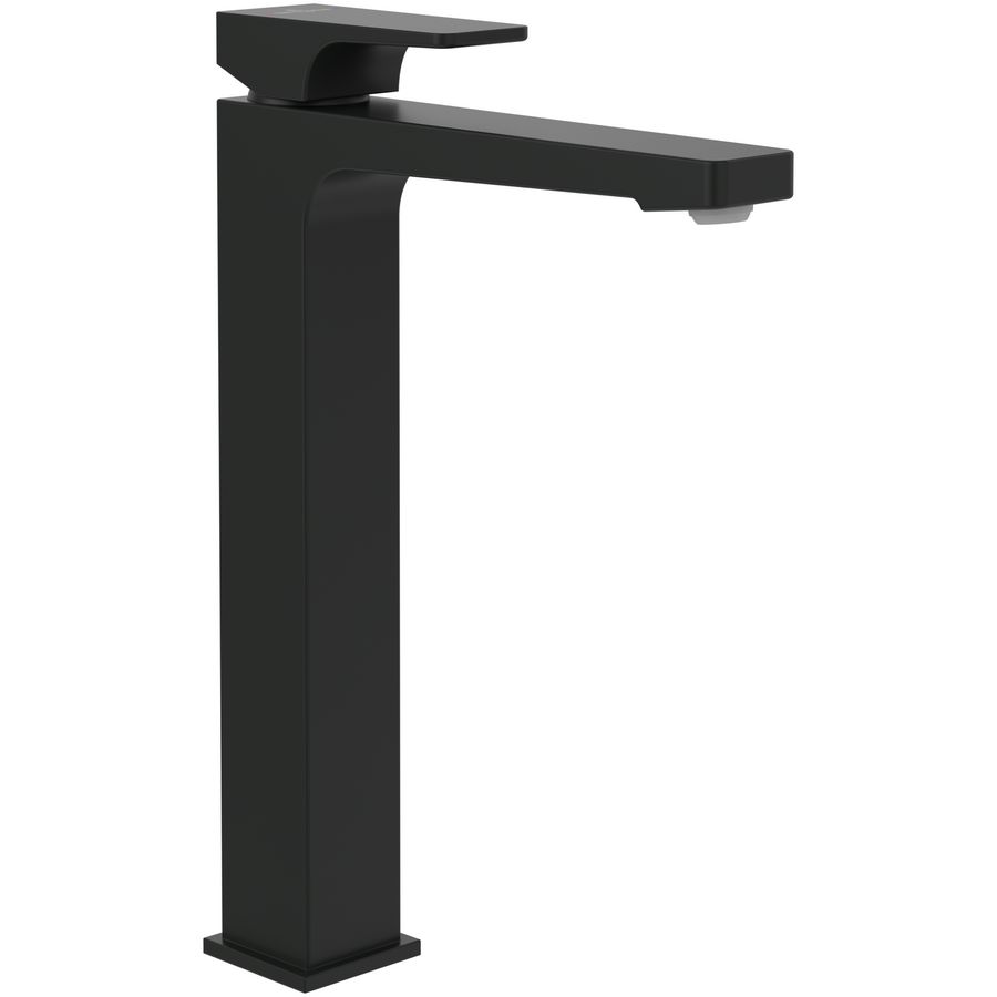 Eengreeps wastafelkr hoog Architectura Square Matt Black