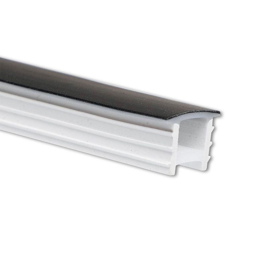 SR1 Inbouw siliconen afdekkap 10x10mm Twist+Bend 5m zwart