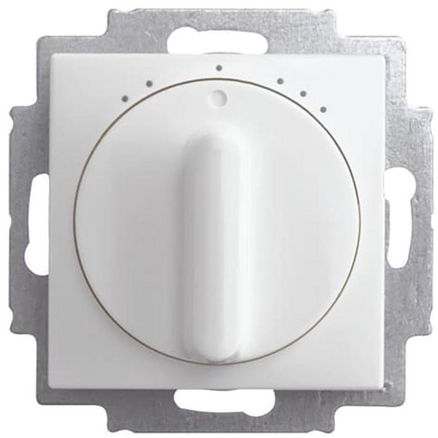 Inbouw ventilatorschakelaat draaibediening 1-polig 10 AX 250V AC SI-Balance