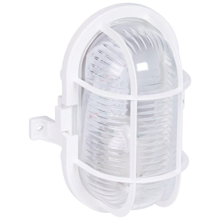 Bull eye kunststof wit 60W VVE=12