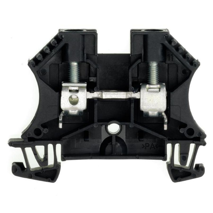 Doorvoerklem zwart 6mm² 41A 800 VVE=100