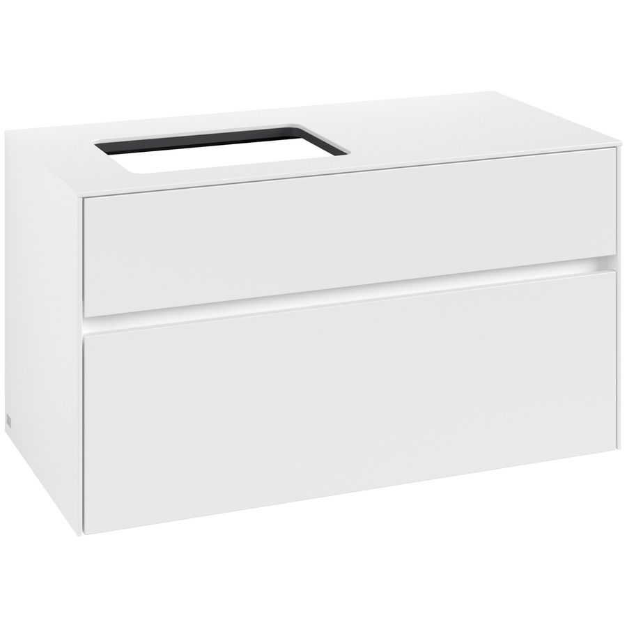 Wastafelonderkast Collaro 1000x548x500mm Wh.Matt C11000MS