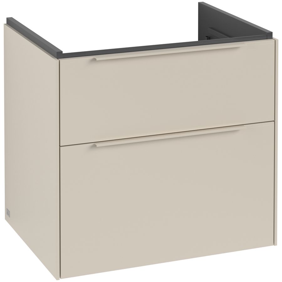 Wastafelonderkast Subway 3.0 622x576x478mm Cashm.Grey C576L2VN