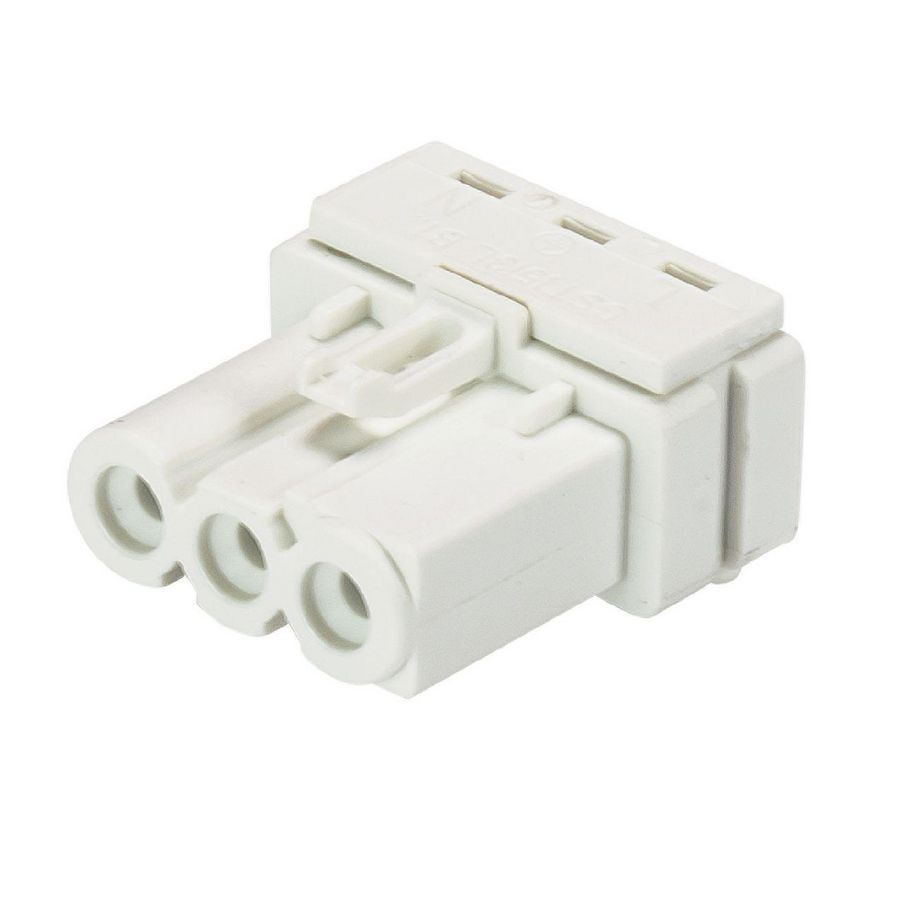 Contrastekker busdeel GST15I3l B1v wit VVE=100