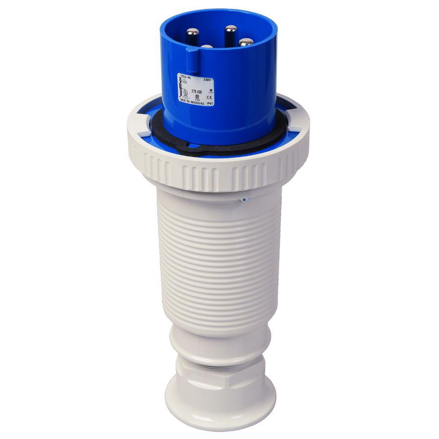 Steker 125A 4-polig 230V 9h 279409 CEE