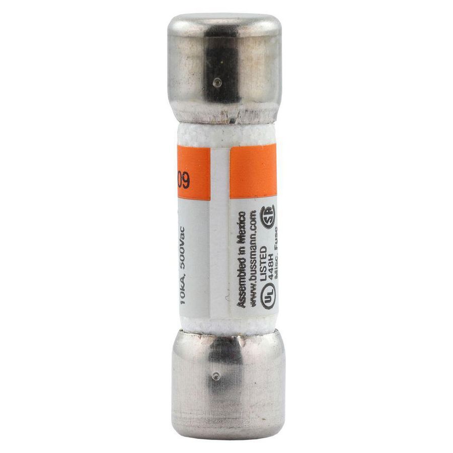 Zekering laagsp. 1.6A AC 500V 10x38 13⁄32x1-1⁄2 inc VVE=10