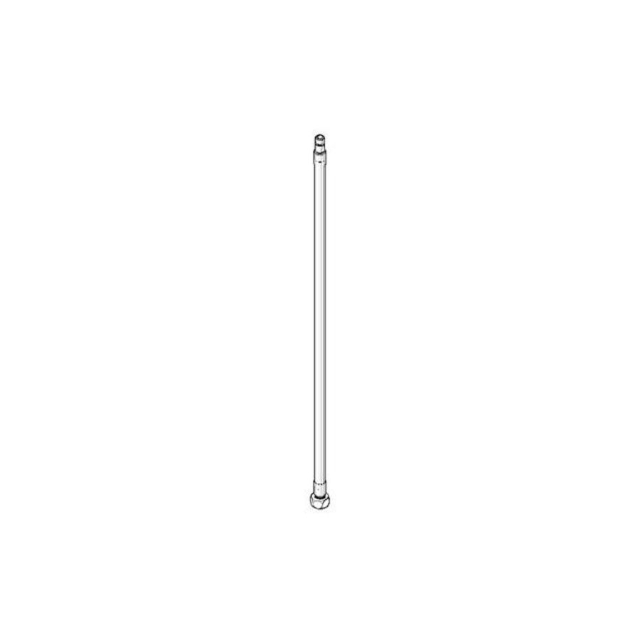 Drukslang met wartelmoer M10x1x3/8"x500mm 0430040210090