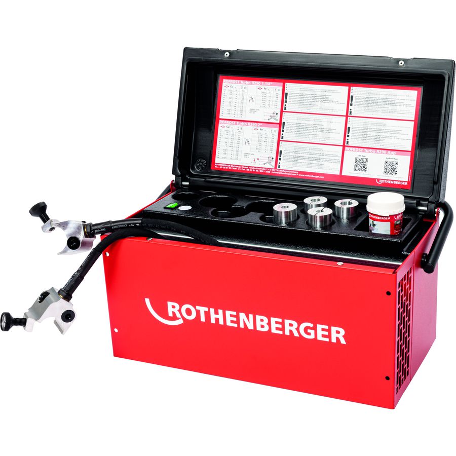Pijpbevriessysteem ROFROST II R290 1.1/4'',  incl. 6 inlegschalen