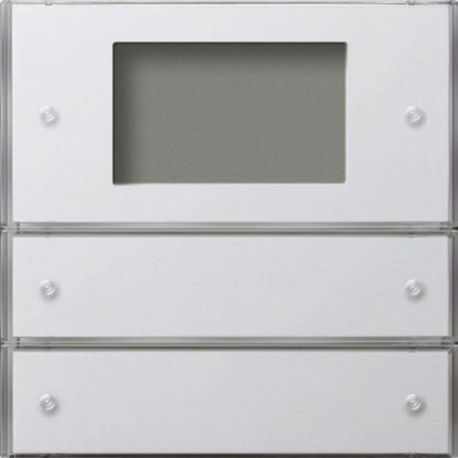 Tastsens.3 Plus 2-voudig KNX Gira F100 zuiver wit