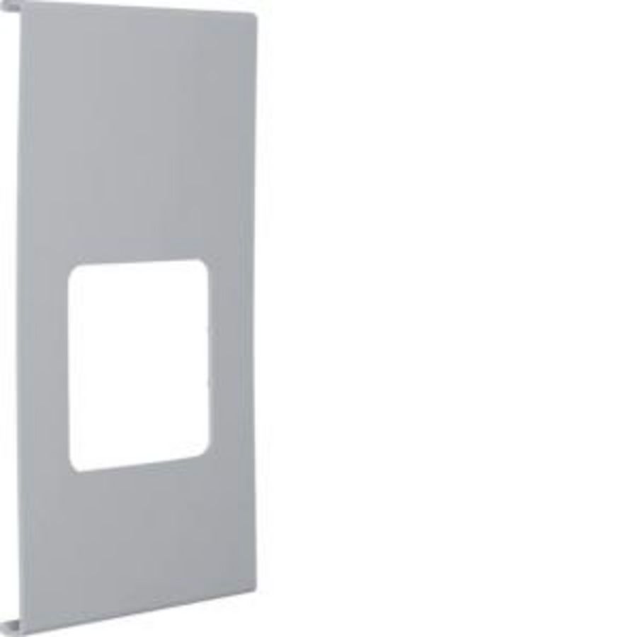 Afdekplaat voor goot 1-voudig FB 230mm breed grijs