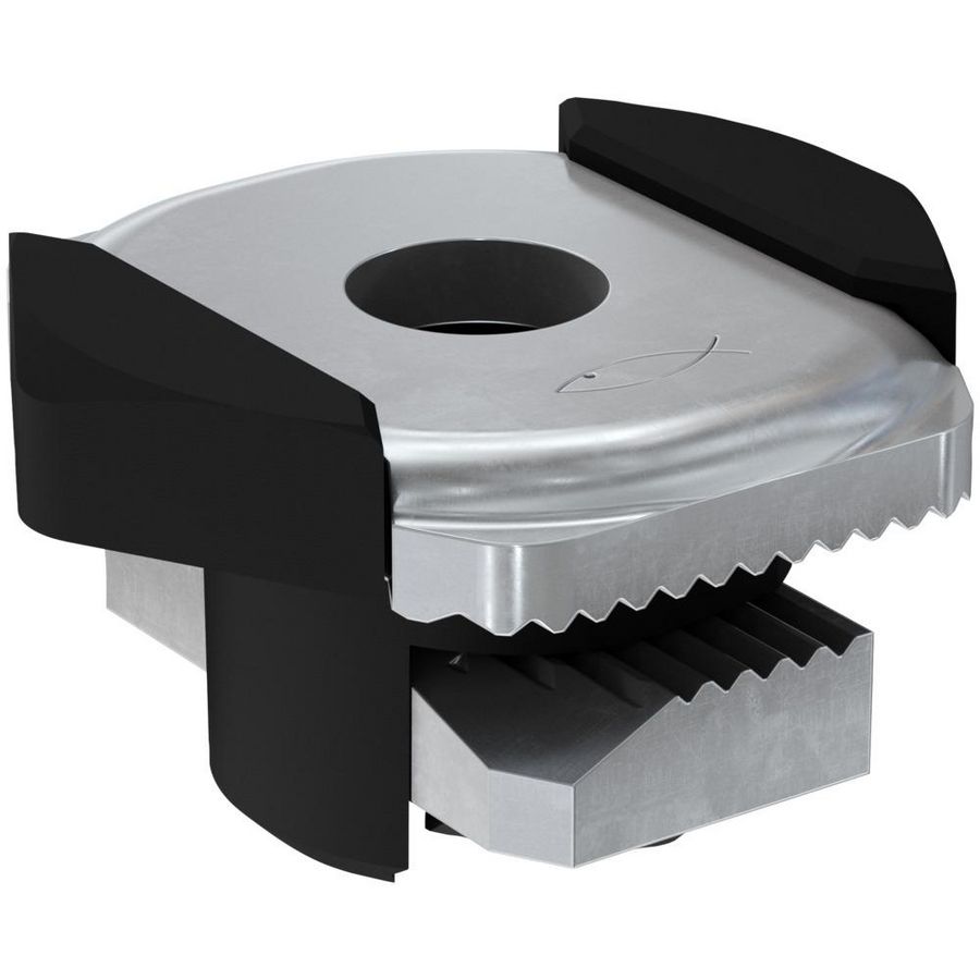 Snelklikmoer FSM-CLIX M8 staal tbv FLS rails