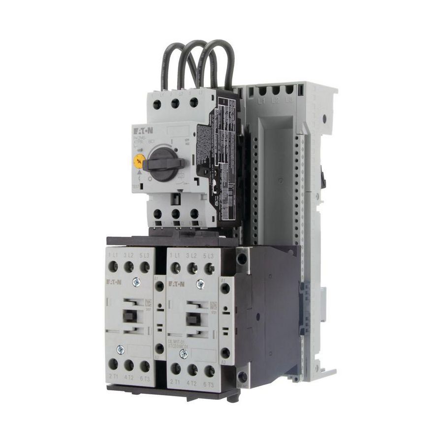 Omkeerstarter 3-polig 4.0kW/400V/AC3 100kA +adapter 102992