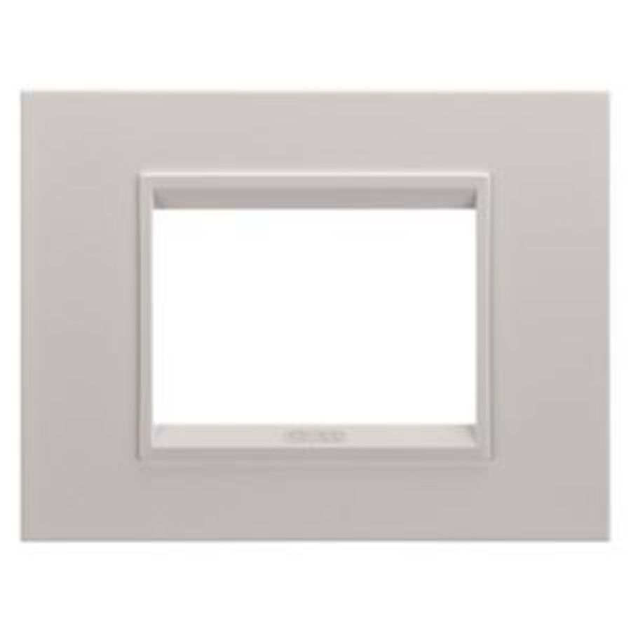 LUX PLATE-IN METAL-3 MODULES-MONOCHROME NATURAL BEIGE