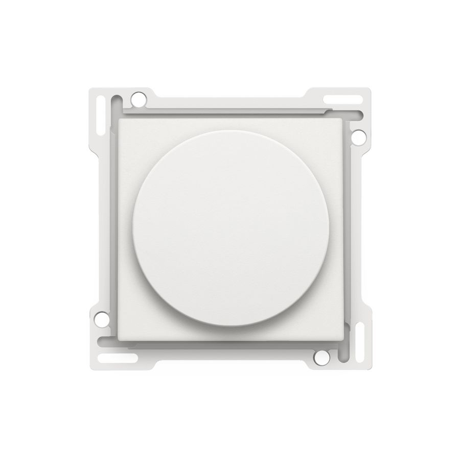 Afwerkingsset draaiknopdimmer/snelh.reg. incl. draaikn white