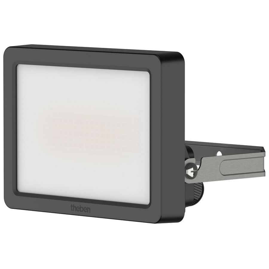 LED-straler zwart voor wandmontage 20watt schakelbare kleurtemperatuur 3000K of 4000K