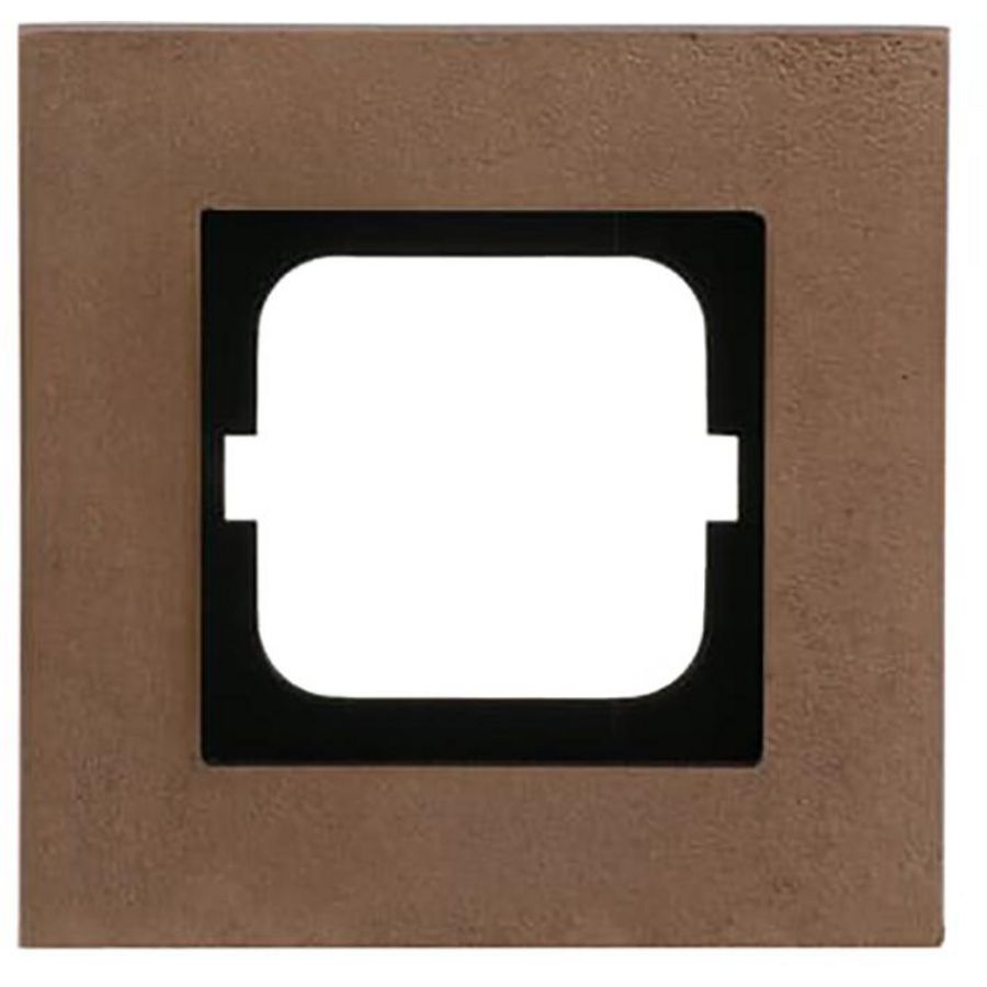 Afdekraam 1v c-brons