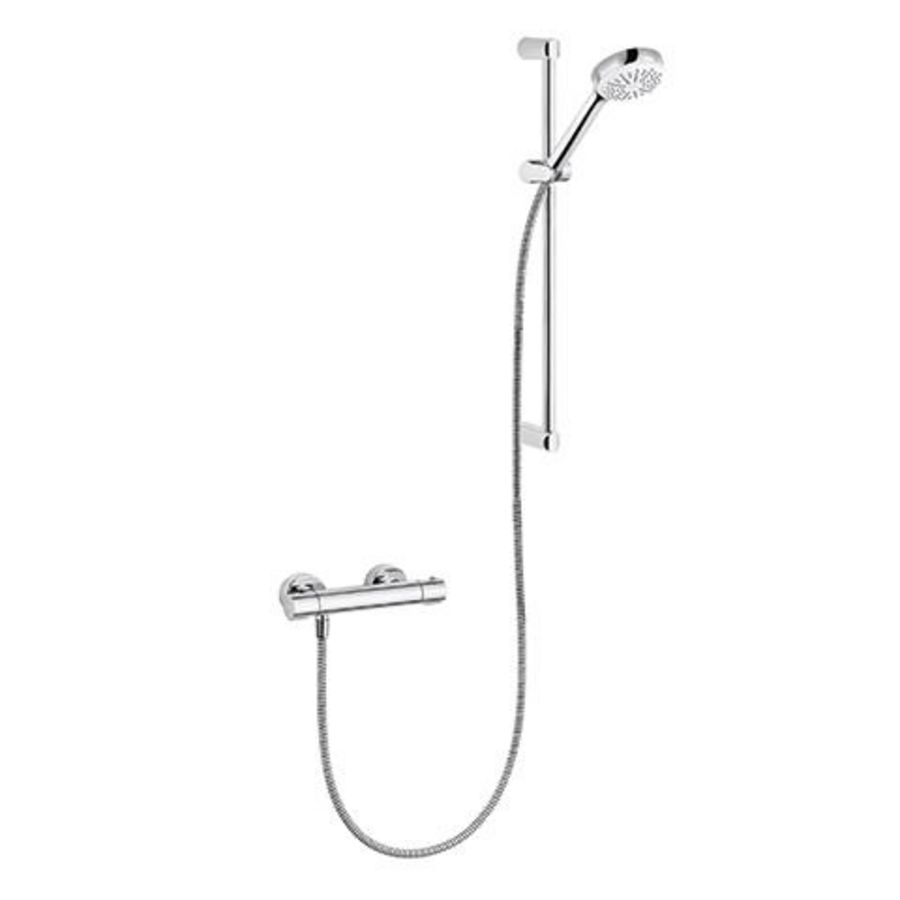 Basic logo 1s shower duo 60cm chroom