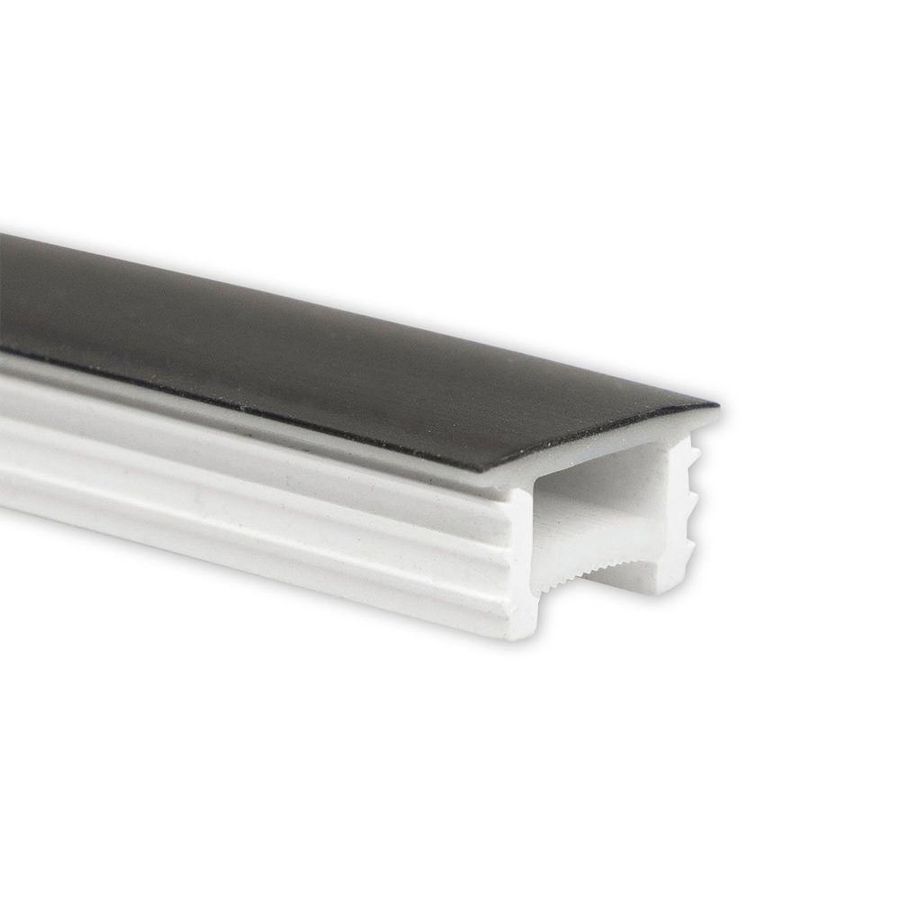 SR2 Inbouw siliconen afdekkap 10x15mm Twist+Bend 20m zwart
