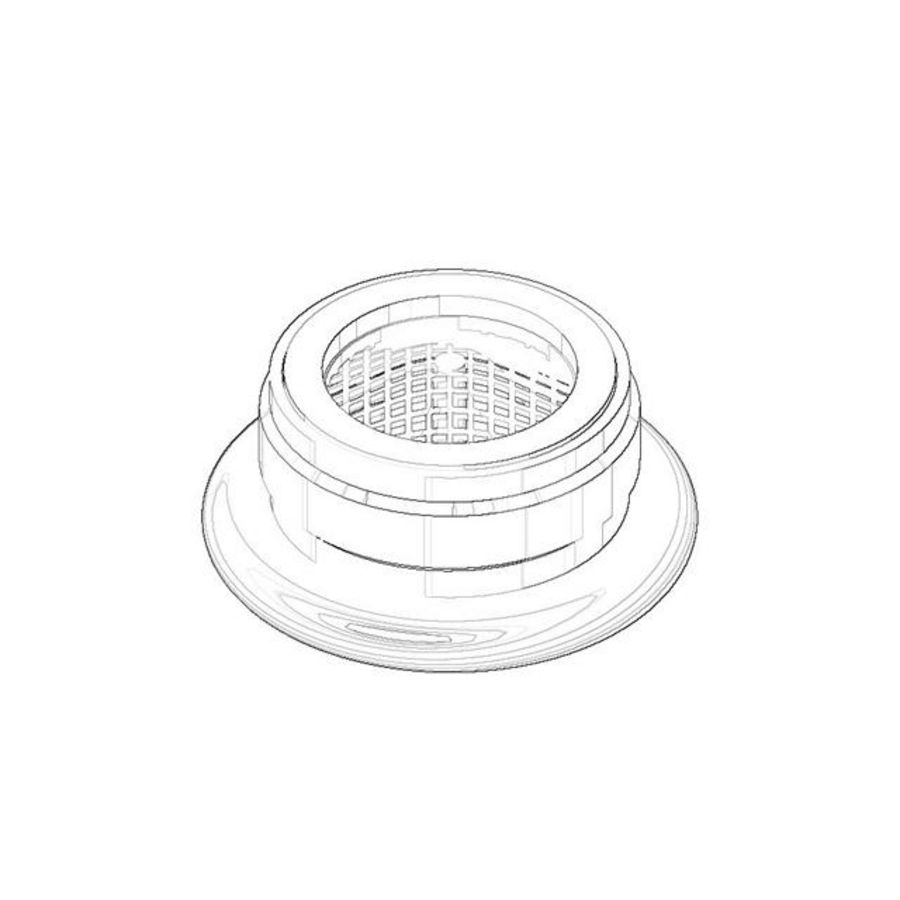 Perlator M24x1-AG "B" Platina geborsteld 04230101610-06