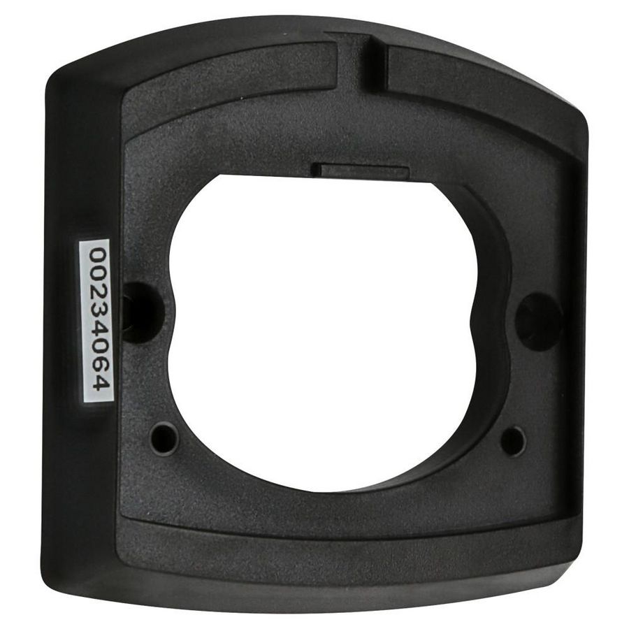 Koppelstuk LC zwart montage standaard inbouwdoos