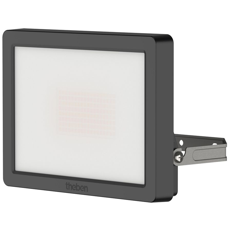 LED-straler zwart voor wandmontage 30watt schakelbare kleurtemperatuur 3000K of 4000K