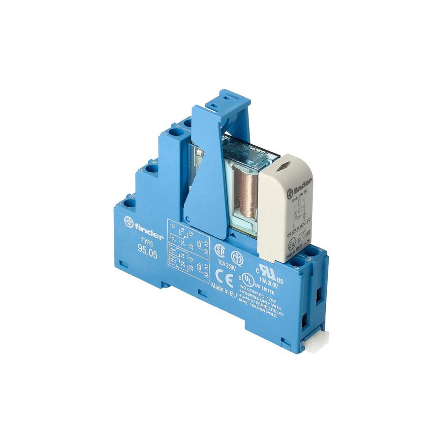 Interfacerelais 2W 8A 24V DC S. AgNi 48.52.7.024.0050