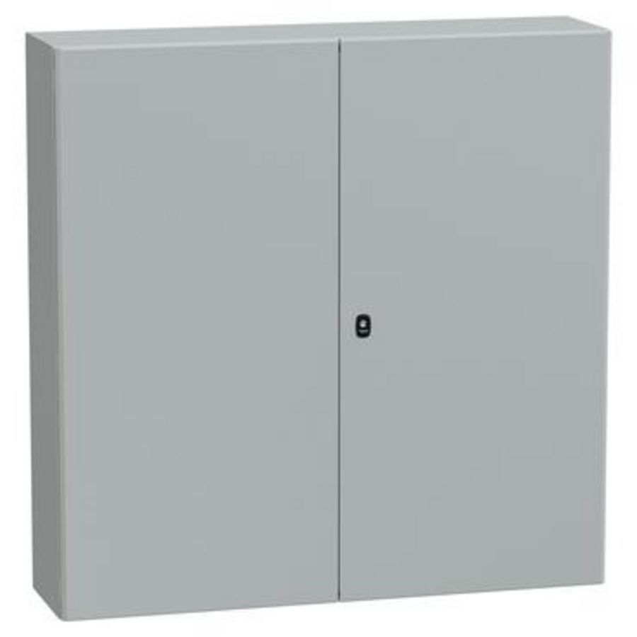Kast 2 volle deuren 1200x1200x300mm IP55 IK10 Spacial S3D