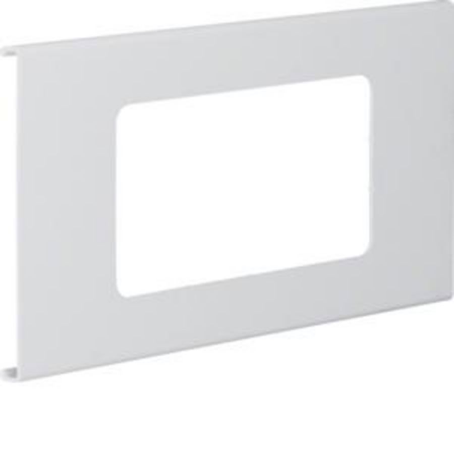 Afdekplaat voor goot 2-voudig FB 130mm breed lichtgrijs