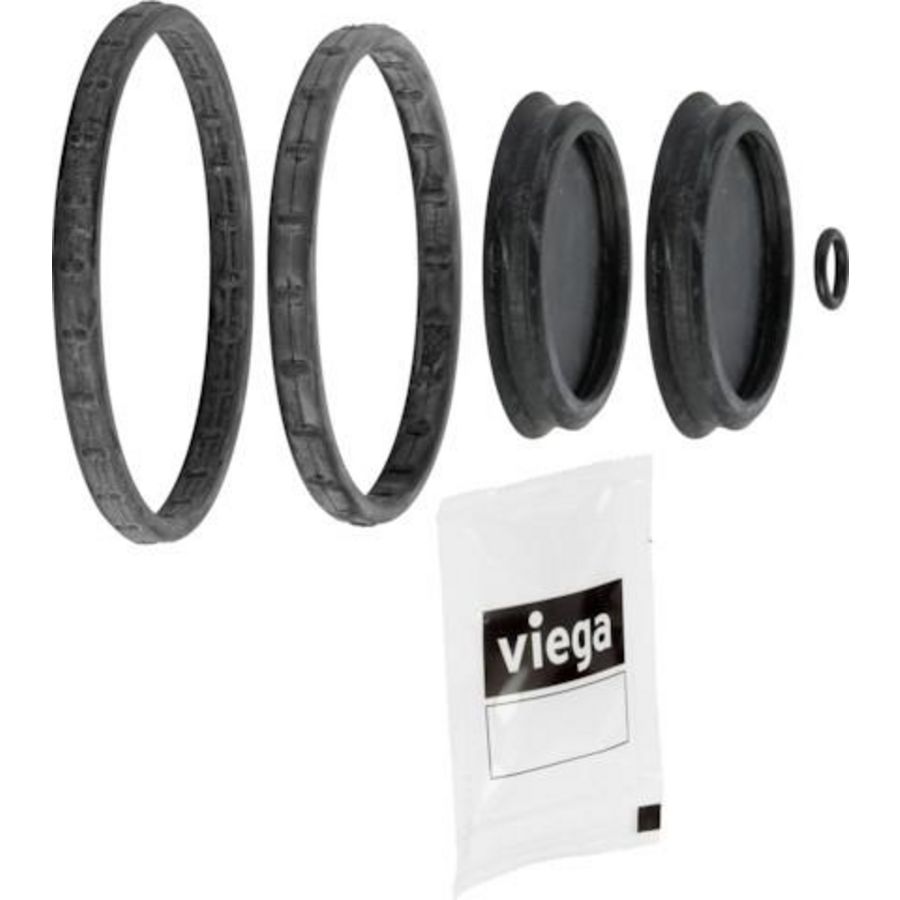 Afdichtingsset DN50 kunststof/zwart