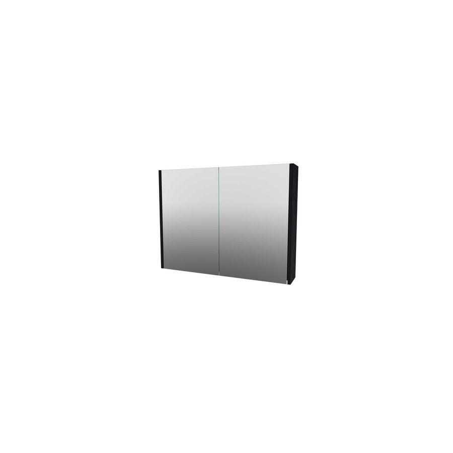 Spiegelkast Xcellent 2 deuren 800X140X600 charcoal oak