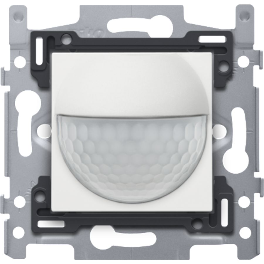 Bewegingsmelder 230V 8m 180gr. wanddetector inb.doos white c