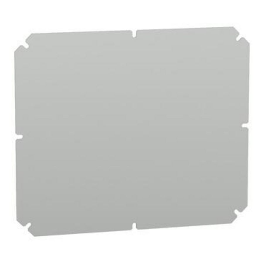 Isolerende montageplaat voor kasten 325x275mm Ø2,5mm