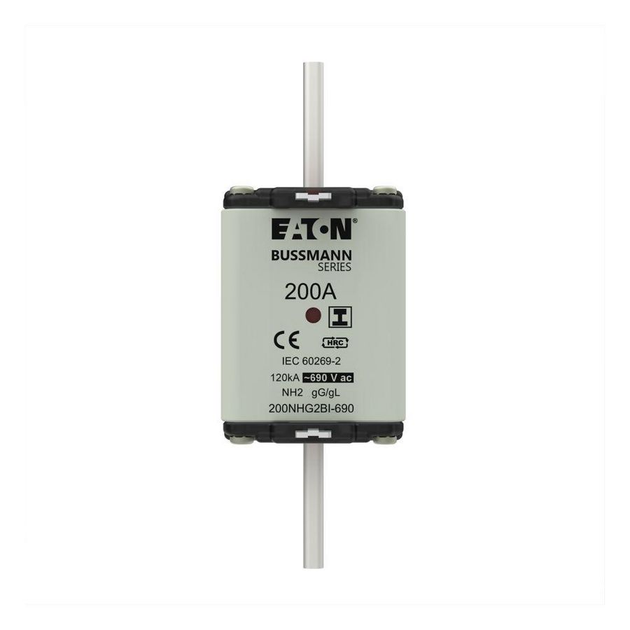Zekering laagsp. 200A AC 690V NH2 gL/gG dubbele meld VVE=3