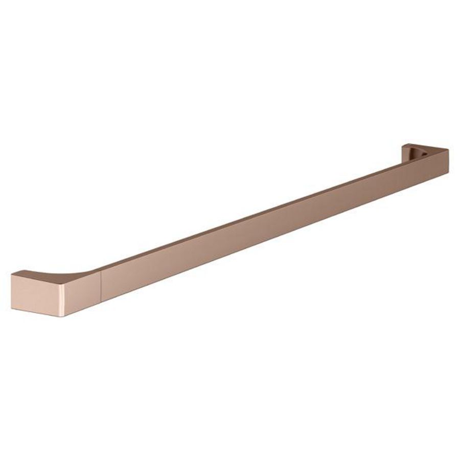 Badlakenhouder 800mm rood goud geborsteld 11101290800