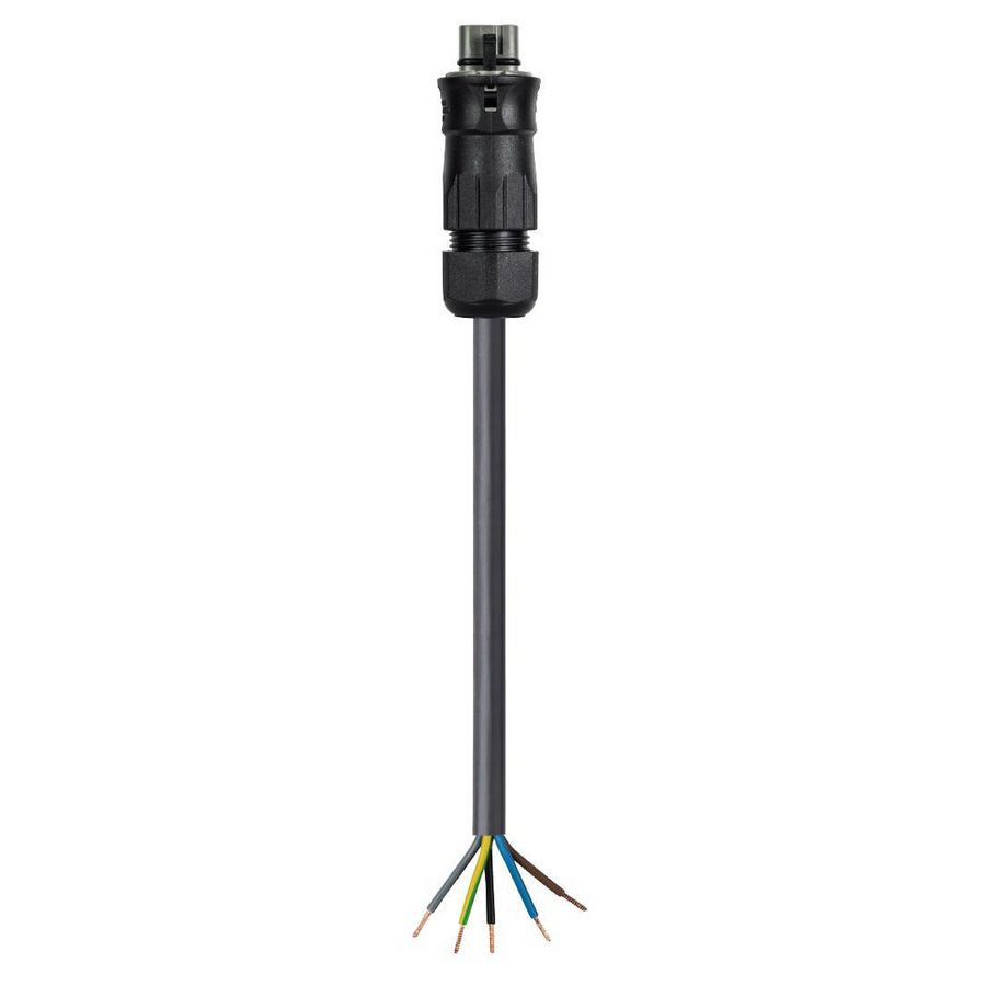 Aansluitsnoer RST25I5 male 6mm² 50cm betongrijs VVE=20