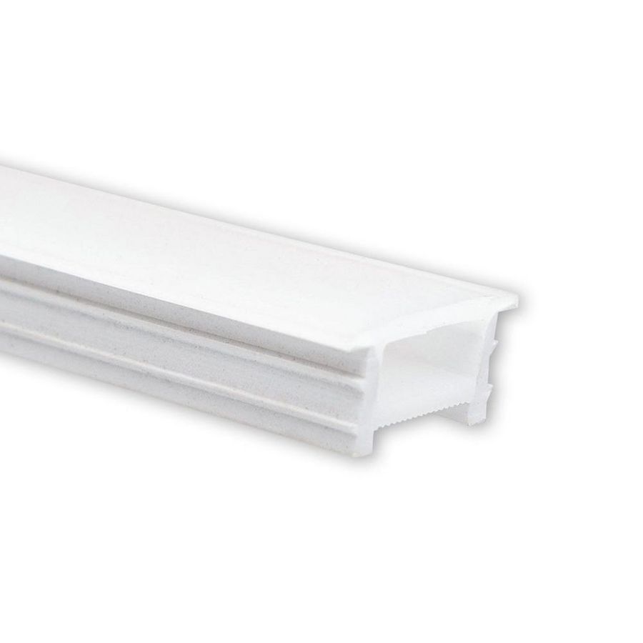 SR2 Inbouw siliconen afdekkap 10x15mm Twist+Bend 5m opaal